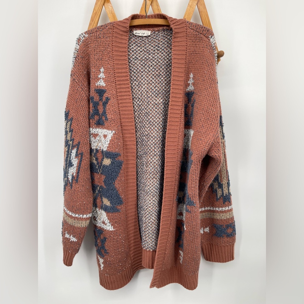 ⭐️Cozy Southwestern Patterned Cardigan
